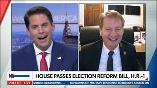 Rep. Burchett on Newsmax: Dems' H.R. 1 is an attempt to nationalize elections