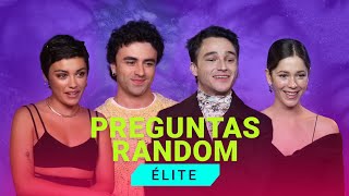 El cast de Élite nos revela lo más HOT de la temporada 4 | Preguntas Random