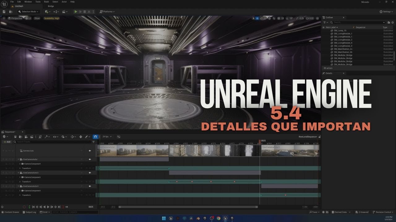 UNREAL ENGINE 5.4 TUTORIAL PRINCIPIANTES PARTE 6/8 - CURSO COMPLETO ...