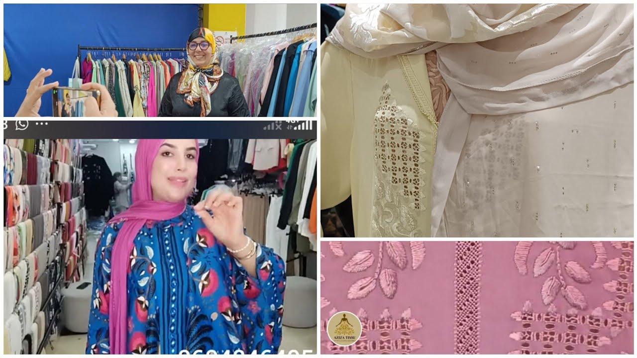 أول أيام معرض القنيطرة منى التاويل عاملة مجهود مع العارضات جبنا لكم تشكيله روعه ♥️🙏🌹