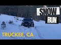 Jeep vs. Toyota Snow Run Sierra Nevada mountains