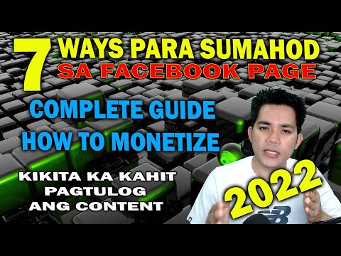 PAANO KUMITA SA FACEBOOK PAGE 2022 | How To Earn Money On Facebook Page |AJ PAKNERS