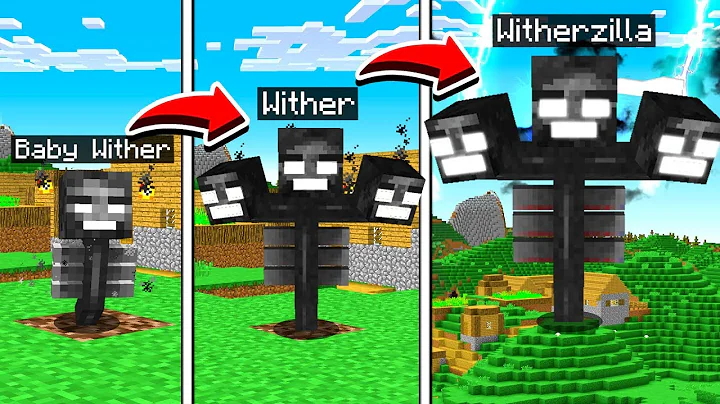 LIFE OF WITHERZILLA IN MINECRAFT!