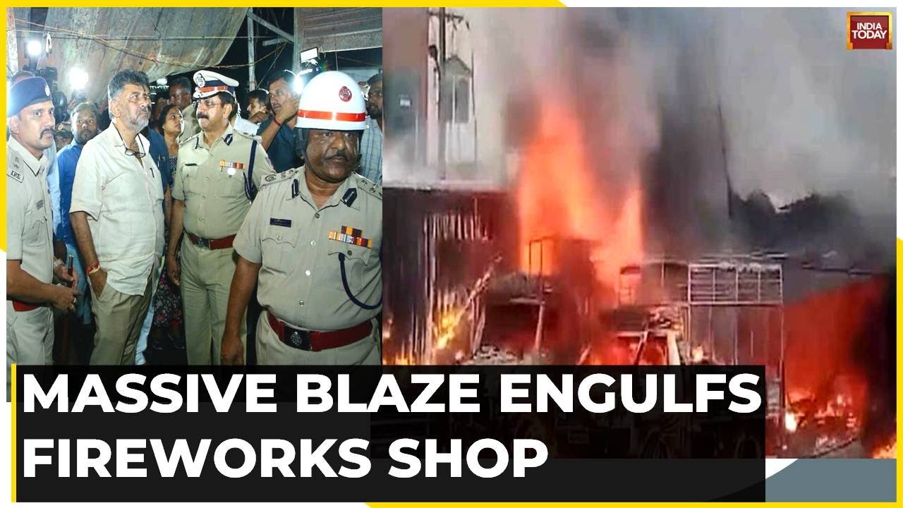 14 Dead, Several Injured As Fire Breaks Out At Firecracker Godown In Bengaluru