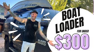 You can make a boat loader for under $300! - Travelling Australia