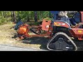 Ditch Witch RT80 Quad track plow/reel carrier installing cable 36" deep