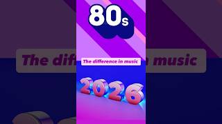 80s vs Today: The difference in music