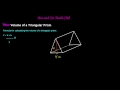 Understanding the Volume of a Triangular Prism