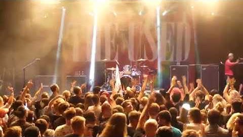 The Used - A Box Full of Sharp Objects Live (Smells Like Teen Spirit Intro/Outro) 4K HD