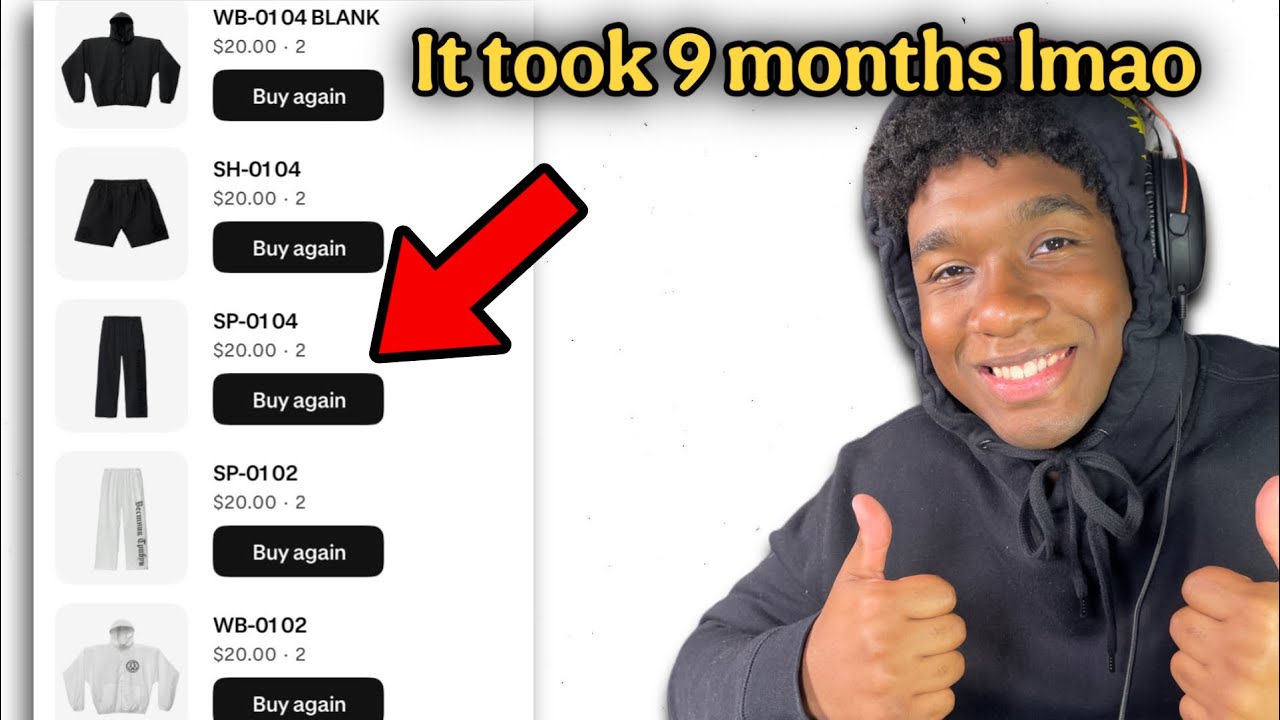 I finally got it after 9 MONTHS WTF😭😭🔥🔥💪🏾 Ye BULLY merch REVIEW + YZY SZN X REVIEW