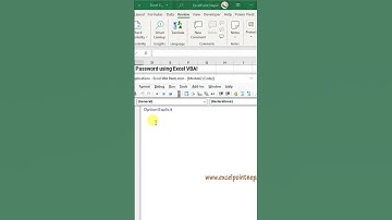 Protect Sheets with password using Excel VBA