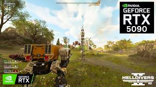HELLDIVERS 2: LUXURIANT on RTX 5090 32GB (4K Maximum Graphics)