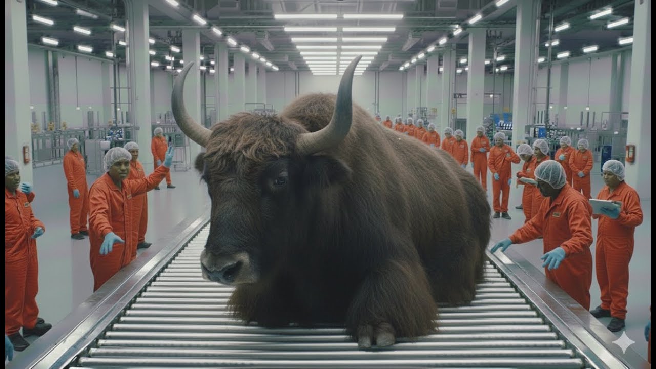 Inside the Himalayan Yak Leather Factory From Raw Mountain Hide to Luxury Masterpieces Full Process