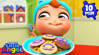 baby plays food guessing game little angel nursery rhymes