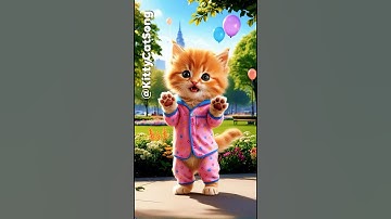 Kucing Nyanyi Pok Ame ame Belalang Kupu kupu siang makan Nasi #kucing #kucinglucu #kucingnyanyi