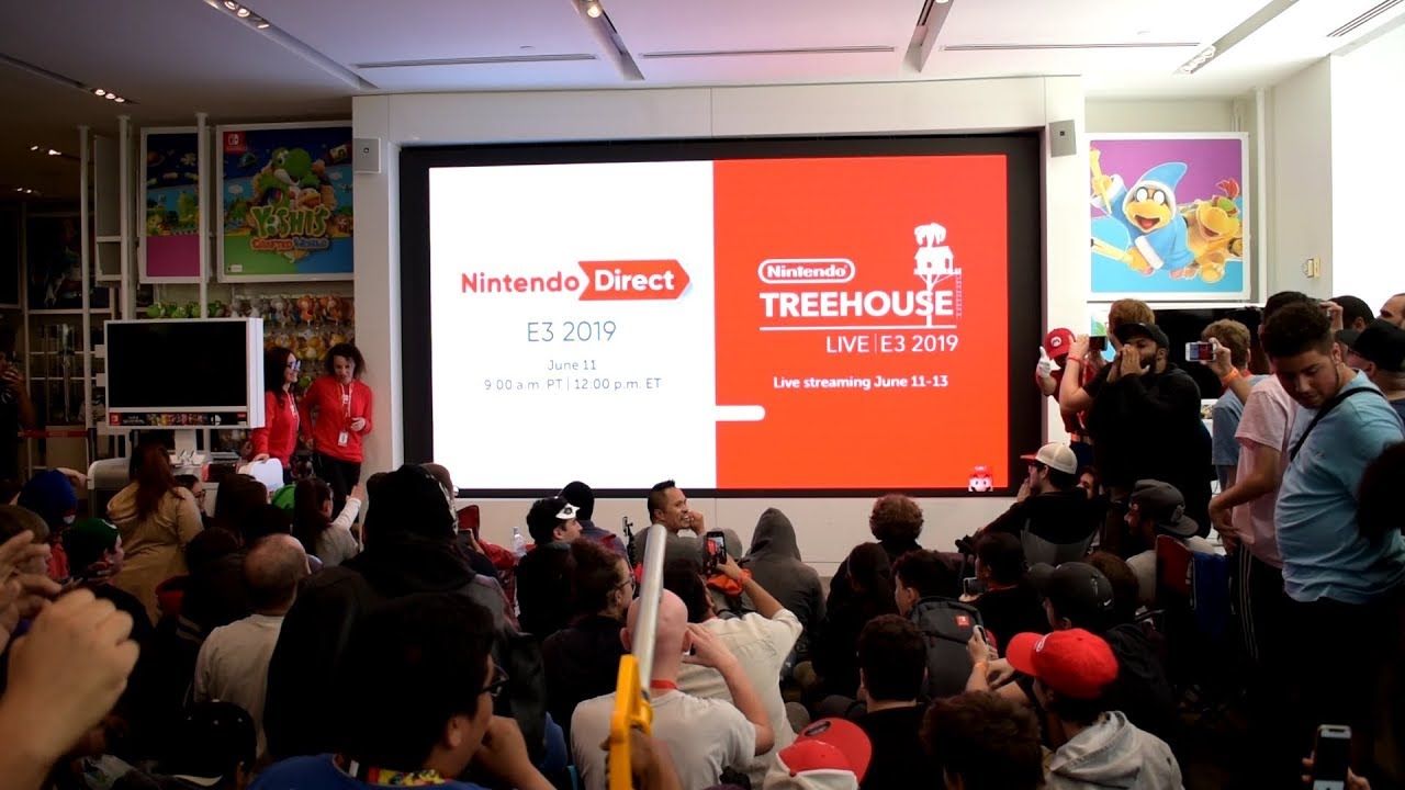 Nintendo Direct E3 2019 Live Reactions at Nintendo NY
