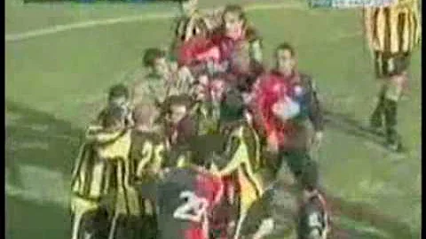 Soccer Brawl in Uruguay