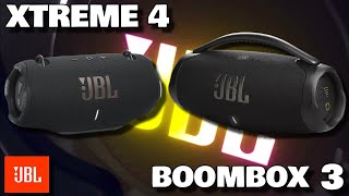 🥵JBL Xtreme 4 vs JBL Boombox 3 : BIGGER is BETTER ?! #epic SOUNDTEST !