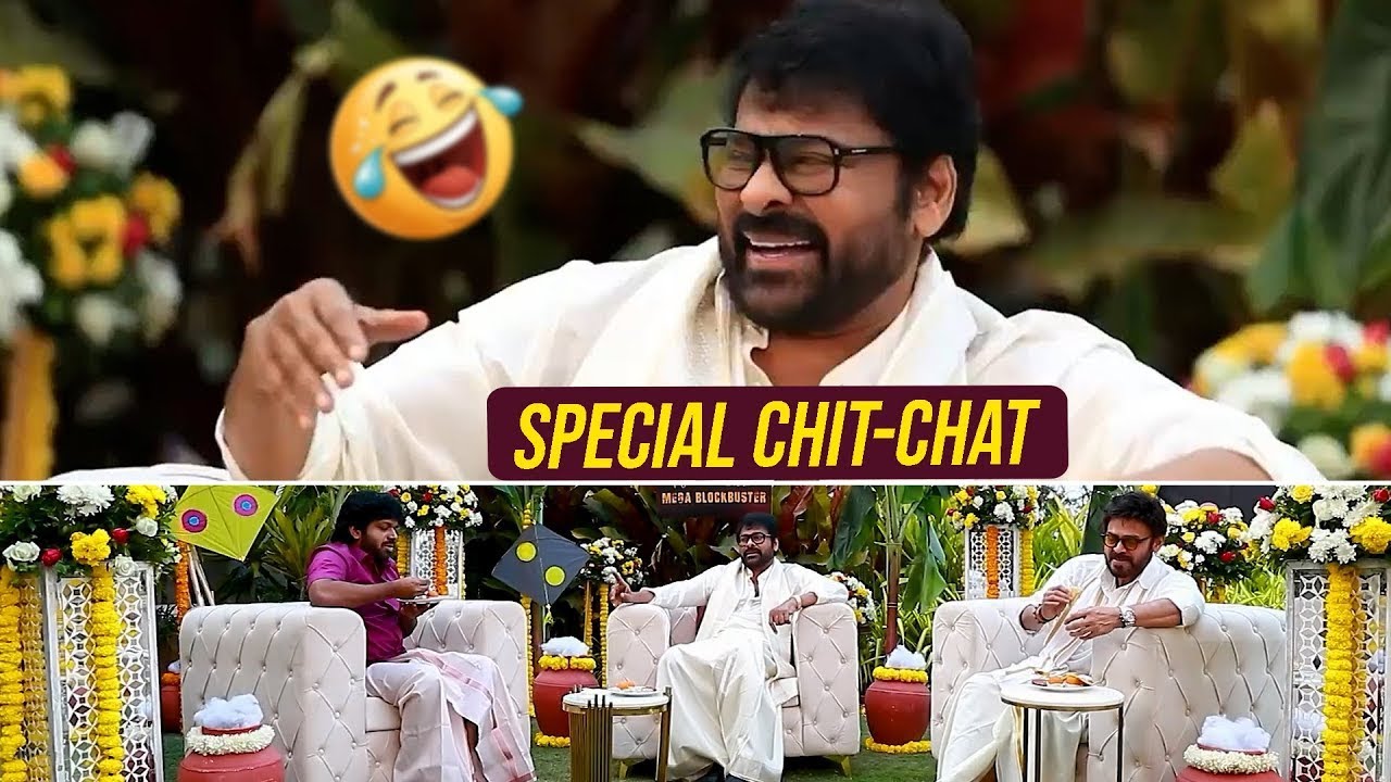 Chiranjeevi, Venkatesh Hilarious Interview With Anil Ravipudi | mana Shankara Varaprasad Garu