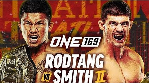 #one169 Rodtang vs Jacob Smith 2 Flyweight Muay Thai World Championship #mma #fighter #entertainment