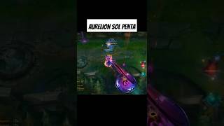 AURELION SOL PENTAKILL | AURELION SOL GUIDE S14.15 | AURELION SOL MONTAGE S14 #aurelionsol  #shorts