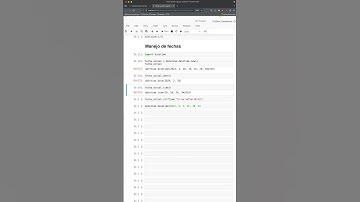 Manejo de fechas #python #programming #coding #programacion #septipycode #edutuber