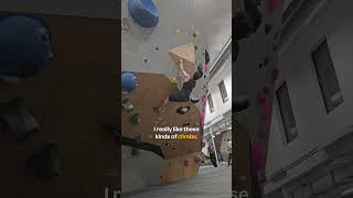 Perfect Crimp Ladder - Yellow v7 - Edgeworks, BelRed  #climbing #bouldering #boulderinggym