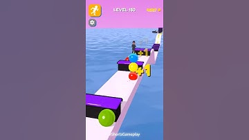 Stack Rider - Level 150 - Gameplay Android, iOS #short