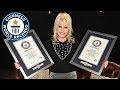 Dolly Parton talks about her career as she collects two record titles - Guinness World Records