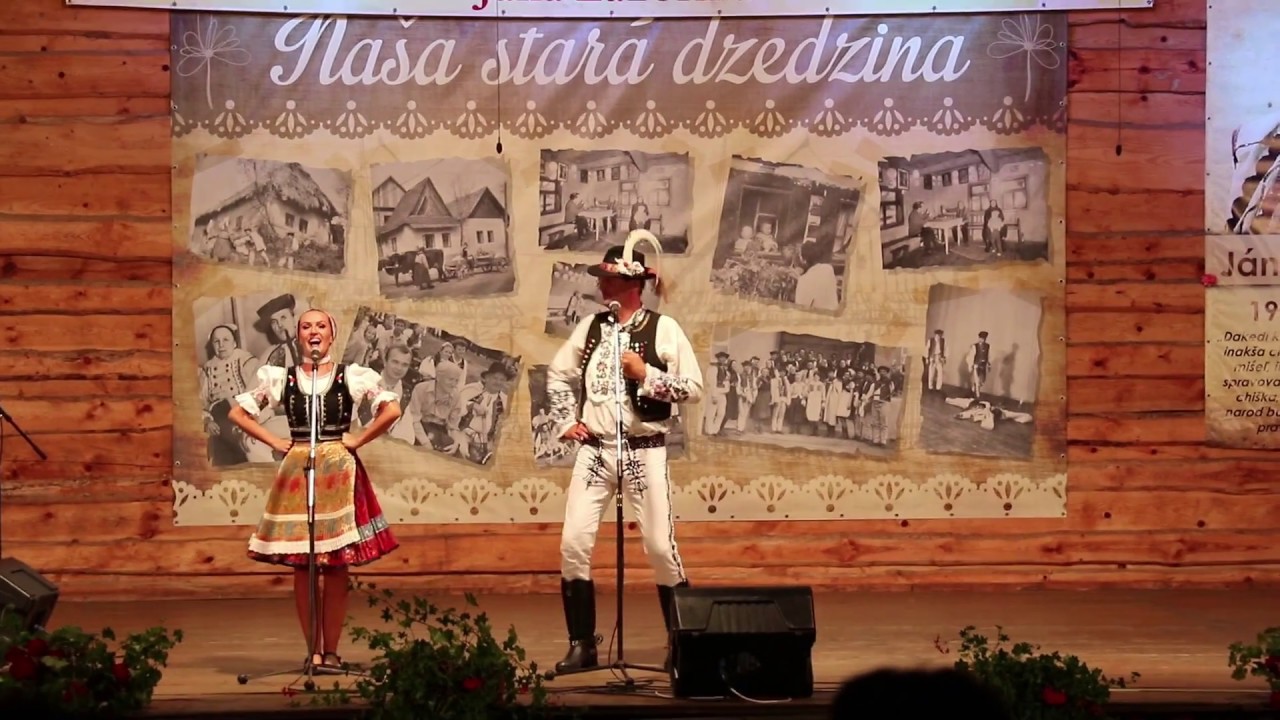 Martina Ťasková a Viktor Ťasko spolu s ĽH Verbunk - Hornotoryský folklórny festival 2018