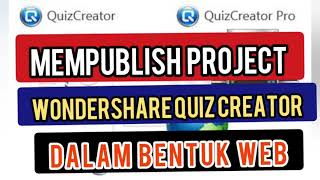 SANGAT MUDAH MEMPUBLISH PROJECT WONDERSHARE QUIZ CREATOR DALAM BENTUK WEB screenshot 4