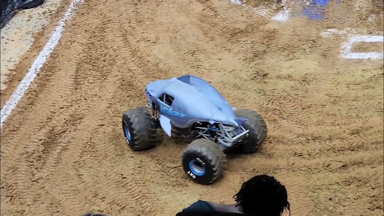 Monster Jam Washington DC Captial One Arena 2 wheel skill Challenge