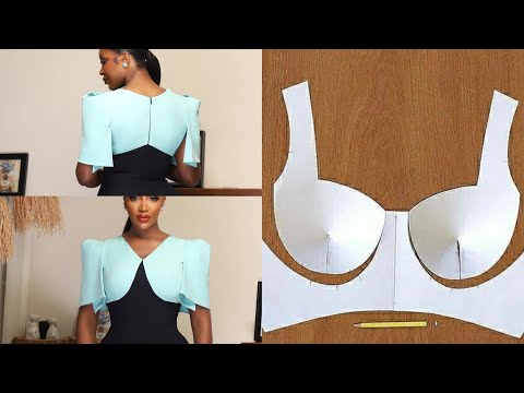 How to create INVISIBLE BONING CHANNELS for a CORSET Dress