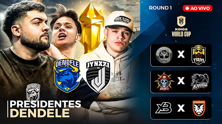 (17:00HORAS) LUQUET4 ao vivo MUNDIAL de KINGS LEAGUE - DIA 3 (DENDELE FC)