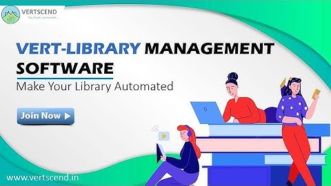 Vert-Library Management Software