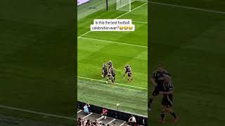 Insane Goal Celebration #football #soccerplayer #soccergoals