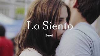 Lo Siento - Beret (LETRA)