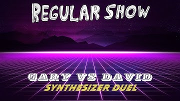 Regular Show - Gary vs David Synthesizer Duel (HQ Extended)