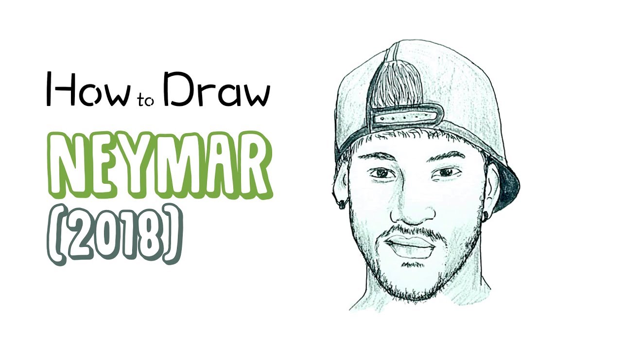 Neymar Jr. - Zubayet Hossain - Drawings & Illustration, Sports & Hobbies,  Football - ArtPal