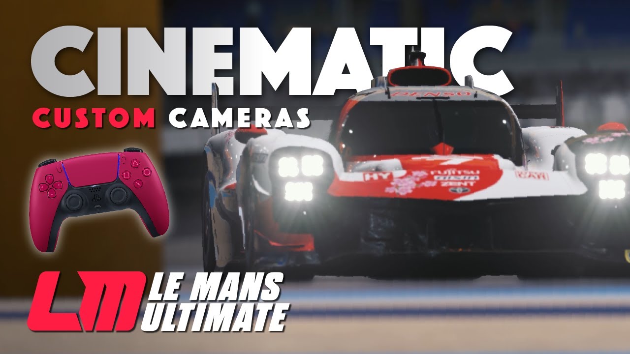 Cinematic Sim Racing I - LMU custom camera tools are EPIC - Le Mans Ultimate Film Trailer
