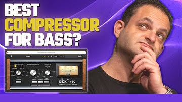 Beste compressor voor bas | UAD DBX160 review