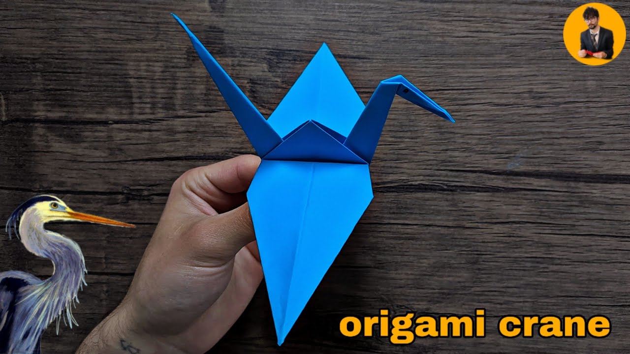 How To Make a Paper Crane Origami Step by StepEasy / DiY / tutorial YouTube