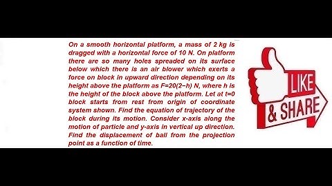 IIT JEE Mains and Advanced Acceleration in 2 D  #neet #jeemain  #jeeadvance #physics