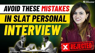 Symbiosis Law School Interview Guide 2024 | SLAT 2024 Personal Interview Tips