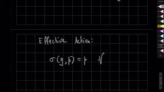 Group Theory L21V4: Review of Free and Effective Group Actions