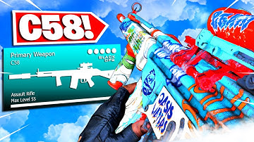 the #1 C58 CLASS in WARZONE after UPDATE is NOW META! 🔥 (BEST C58 CLASS SETUP/LOADOUT) NO RECOIL!
