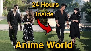 24 Hours Stuck Inside Anime World 🔥😱😱