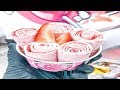 ايس كريم على الصاج في البيت بالشوكولاته |  ice-cream Roll