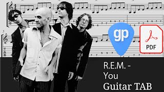 R.E.M. - You Guitar Tabs [TABS]
