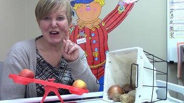 Grade 1: Math Lesson #27 Identifying Lighter and Heavier Using a Balance